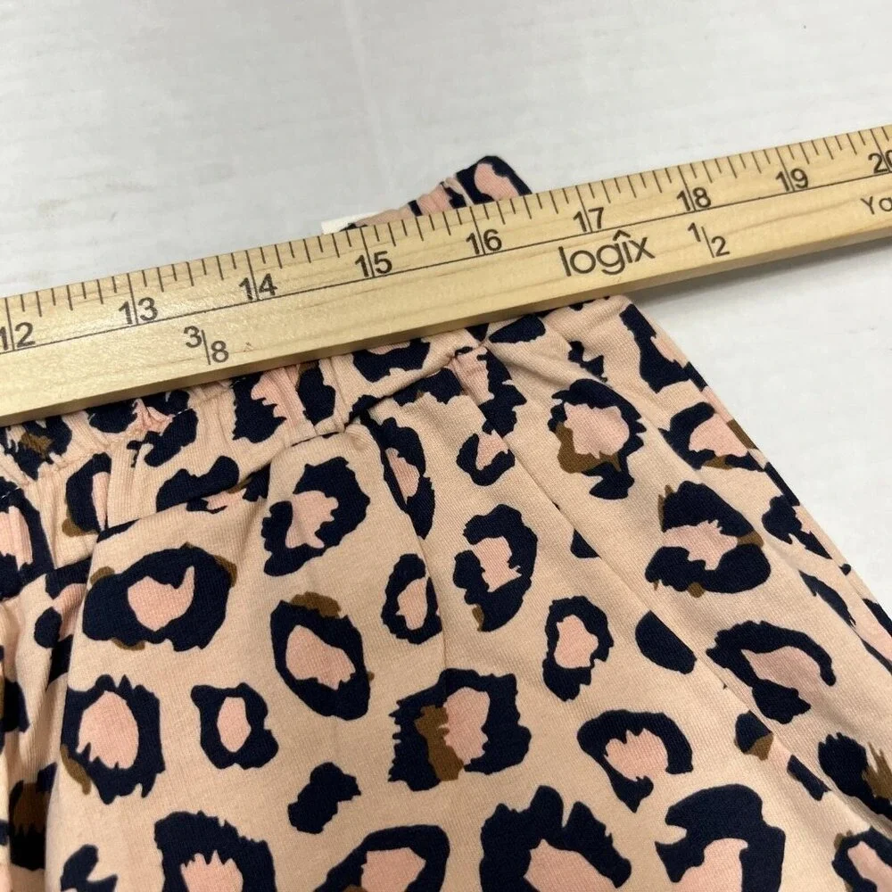 Dobreva Pajamas Set Pink Leopard Animal Print Modal Blend Size XL Lounge Cozy‎